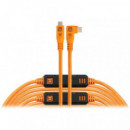 TETHERTOOLS CABLE TETHERPRO OPTIMA 10G USB-C TO RIGHT ANGLE REF.CUC31RTG2-ORG