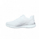 Skechers Zapatillas Bountiful Blancas 12607-WSL