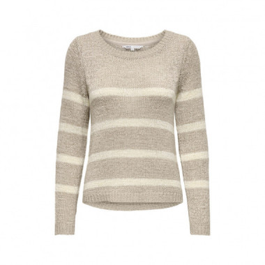 Only Jersey de punto Taupe 15113356-SIMPLY TAUPE