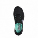 Skechers Zapatillas Summits Negras 150123-BKTQ