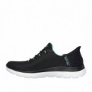 Skechers Zapatillas Summits Negras 150123-BKTQ