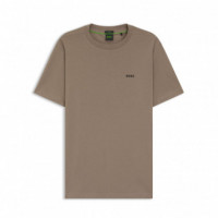 Span STYLE"COLOR:80BA27"BOSS Camiseta de Algodón 50506373-336  BOSS