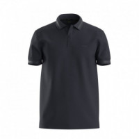 Span STYLE"COLOR:80BA27"BOSS Polo Azul Marino 50554574-402  BOSS