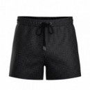 HUGO Pantalón corto negro 50556792-002