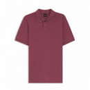 BOSS Camisa en piqué de algodón 50507803-618
