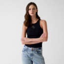 Guess  Top de canalé W6RP39 KD092-JBLK