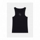Guess  Top de canalé W6RP39 KD092-JBLK