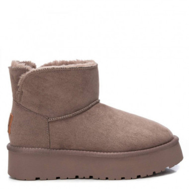 Xti Bot&iacute;n en suave antelina 142197-TAUPE