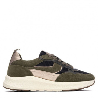 Xti Zapatilla de dise&ntilde;o moderno 146145-KAKI