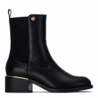 XTI Bota en Acabado Liso 146362-NEGRO