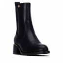 Xti Bota en acabado liso 146362-NEGRO