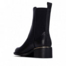 Xti Bota en acabado liso 146362-NEGRO