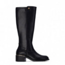 Xti Bota en acabado liso 146364-NEGRO