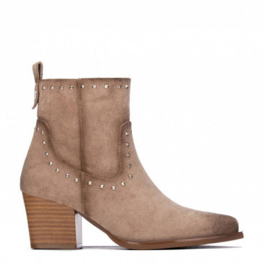 Xti Bot&iacute;n en suave antelina 146479-BEIGE