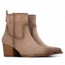 Xti Botín en suave antelina 146479-BEIGE