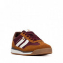 Xti Zapatilla con bandas laterales 144587-CAMEL