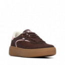 Xti Zapatilla deportiva versátil 146278-MARRON