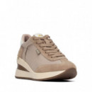 Xti Zapatilla deportiva 146365-BEIGE