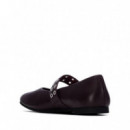 Xti Bailarina con tira sjustable 146407-BURDEOS