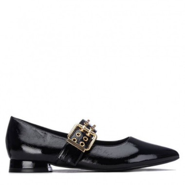 Xti Zapato fabricado en charol 146418-NEGRO