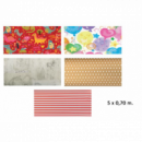 Papel de Regalo Surtido 0,7 x 5 metros 6575