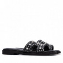 Xti Sandalias de mujer negras 145151-NEGRO
