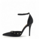 Guess Zapato de tacón negro FLPNAA LEA08-BLACK