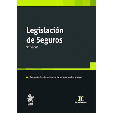 LEGISLACION DE SEGUROS 9&ordf; EDICION