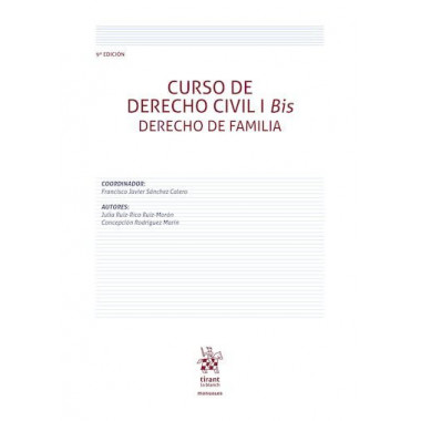 CURSO DE DERECHO CIVIL I BIS DERECHO DE FAMILIA 9&ordf; EDICION