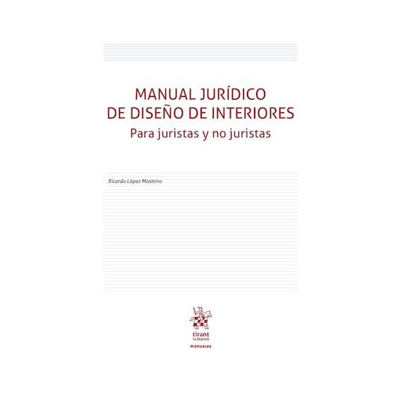 MANUAL JURIDICO DE DISEÑO DE INTERIORES