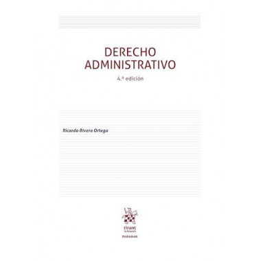 DERECHO ADMINISTRATIVO 4&ordf; EDICION