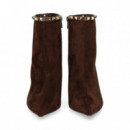 BOTIN PULSERA ANTE MARRON