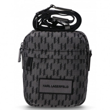 KARL LAGERFELD - K/monogram Ripstop Crossbody - 996 - A1M30412/996