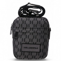 KARL LAGERFELD - K/monogram Ripstop Crossbody - 996 - A1M30412/996
