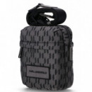 KARL LAGERFELD - K/monogram Ripstop Crossbody - 996 - A1M30412/996