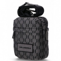 KARL LAGERFELD - K/monogram Ripstop Crossbody - 996 - A1M30412/996