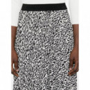 KARL LAGERFELD - commercial pleated skirt - 1QZ - A1W12026/1QZ
