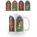 Taza Legend Of Zelda con Vidrieras  PYRAMID