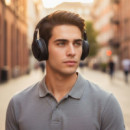 Auriculares NGS Artica Storm Wireless BLUETOOTH Microfono Diadema Black