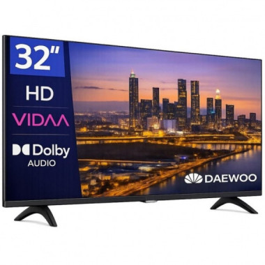 Televisor DAEWOO 32" Led HD USB Smart TV  Wifi BLUETOOTH Hotel