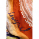 Foulard Estampado Rectangular de DESIGUAL