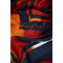 Foulard Rectangular Flores de DESIGUAL