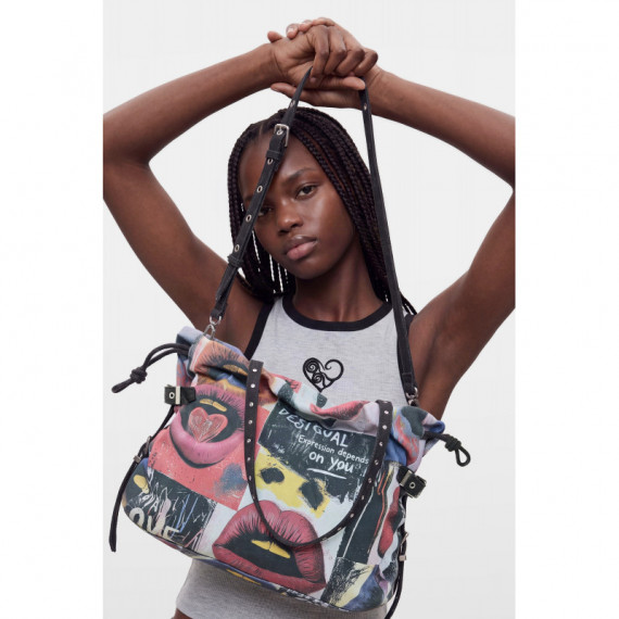 Bolso Shopper Estampado de Desigual