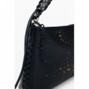 Bolso de Hombro Troquelado Mediano de Desigual