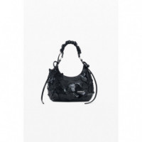 Bolso Acolchado con Flores de DESIGUAL