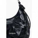 Bolso acolchado con Flores de Desigual