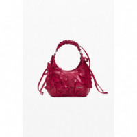 Bolso Acolchado con Flores de DESIGUAL