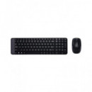 LOGITECH Teclado Compacto + Raton Inalambrico MK220