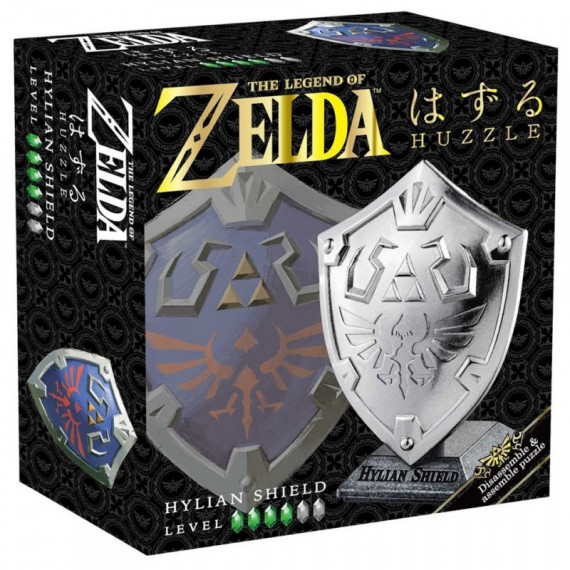 Rompecabezas Legend of Zelda Escudo Hyliano Hanayama