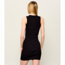 Vestido Tommy Jeans essential negro